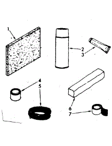 Optional Parts parts for Kenmore Air Conditioner 106.8751570 (1068751570, 106 8751570) from AppliancePartsPros.com