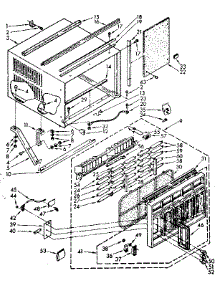 Cabinet Parts parts for Kenmore Heat Pump System 106.8751890 (1068751890, 106 8751890) from AppliancePartsPros.com