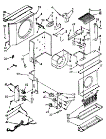 Air Flow And Control Parts parts for Kenmore Air Conditioner 106.8752071 (1068752071, 106 8752071) from AppliancePartsPros.com