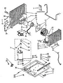 Unit Parts parts for Kenmore Air Conditioner 106.8752071 (1068752071, 106 8752071) from AppliancePartsPros.com