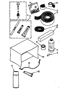 Optional Parts parts for Kenmore Air Conditioner 106.8752191 (1068752191, 106 8752191) from AppliancePartsPros.com