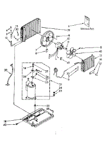 Unit Parts parts for Kenmore Air Conditioner 106.8760500 (1068760500, 106 8760500) from AppliancePartsPros.com