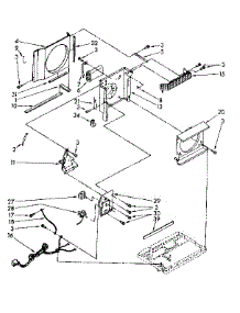 Air Flow And Control Parts parts for Kenmore Air Conditioner 106.8760500 (1068760500, 106 8760500) from AppliancePartsPros.com