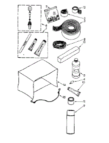 Optional Parts (Not Included) parts for Kenmore Air Conditioner 106.8760500 (1068760500, 106 8760500) from AppliancePartsPros.com