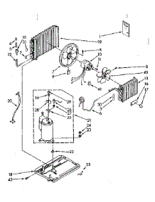 Unit Parts parts for Kenmore Air Conditioner 106.8760501 (1068760501, 106 8760501) from AppliancePartsPros.com