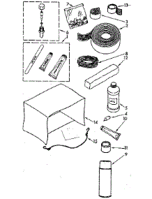 Optional Parts (Not Included) parts for Kenmore Heat Pump System 106.8760550 (1068760550, 106 8760550) from AppliancePartsPros.com