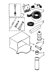Optional Parts parts for Kenmore Heat Pump System 106.8760551 (1068760551, 106 8760551) from AppliancePartsPros.com