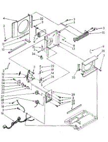 Air Flow And Control parts for Kenmore Heat Pump System 106.8760554 (1068760554, 106 8760554) from AppliancePartsPros.com