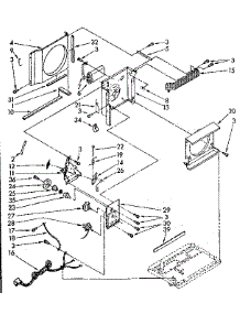 Air Flow And Control Parts parts for Kenmore Heat Pump System 106.8760581 (1068760581, 106 8760581) from AppliancePartsPros.com
