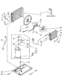 Unit parts for Kenmore Heat Pump System 106.8760582 (1068760582, 106 8760582) from AppliancePartsPros.com