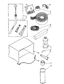Optional Parts parts for Kenmore Air Conditioner 106.8760680 (1068760680, 106 8760680) from AppliancePartsPros.com