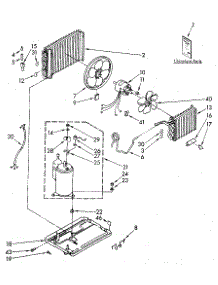 Unit parts for Kenmore Air Conditioner 106.8760682 (1068760682, 106 8760682) from AppliancePartsPros.com