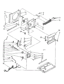 Air Flow And Control Parts parts for Kenmore Air Conditioner 106.8760690 (1068760690, 106 8760690) from AppliancePartsPros.com