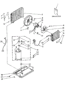 Unit parts for Kenmore Air Conditioner 106.8760690 (1068760690, 106 8760690) from AppliancePartsPros.com