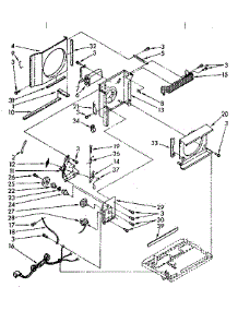 Air Flow And Control Parts parts for Kenmore Air Conditioner 106.8760691 (1068760691, 106 8760691) from AppliancePartsPros.com