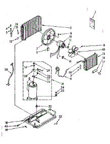 Unit Parts parts for Kenmore Air Conditioner 106.8760691 (1068760691, 106 8760691) from AppliancePartsPros.com