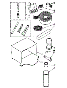 Optional Parts (Not Included) parts for Kenmore Heat Pump System 106.8760780 (1068760780, 106 8760780) from AppliancePartsPros.com