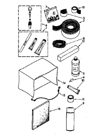 Optional Parts parts for Kenmore Air Conditioner 106.8760783 (1068760783, 106 8760783) from AppliancePartsPros.com