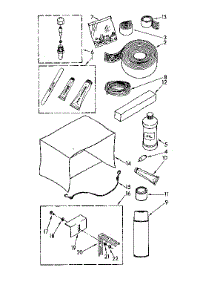 Optional Parts (Not Included) parts for Kenmore Air Conditioner 106.8760800 (1068760800, 106 8760800) from AppliancePartsPros.com