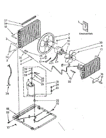 Unit Parts parts for Kenmore Air Conditioner 106.8760880 (1068760880, 106 8760880) from AppliancePartsPros.com