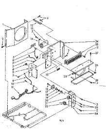 Air Flow And Control Parts parts for Kenmore Air Conditioner 106.8761090 (1068761090, 106 8761090) from AppliancePartsPros.com