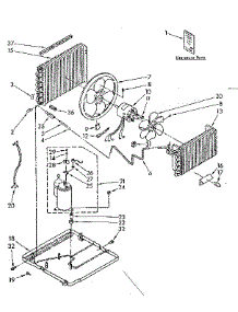 Unit Parts parts for Kenmore Air Conditioner 106.8761280 (1068761280, 106 8761280) from AppliancePartsPros.com
