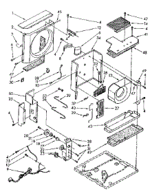 Air Flow And Control Parts parts for Kenmore Air Conditioner 106.8761490 (1068761490, 106 8761490) from AppliancePartsPros.com