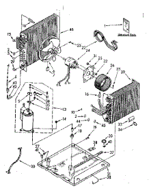 Unit Parts parts for Kenmore Air Conditioner 106.8761491 (1068761491, 106 8761491) from AppliancePartsPros.com