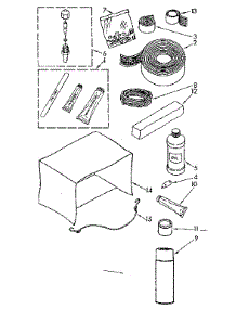 Optional Parts (Not Included) parts for Kenmore Air Conditioner 106.8761890 (1068761890, 106 8761890) from AppliancePartsPros.com