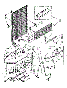 Unit Parts parts for Kenmore Refrigerator 106.8768163 (1068768163, 106 8768163) from AppliancePartsPros.com
