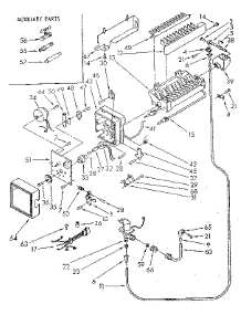 Icemaker Parts parts for Kenmore Refrigerator 106.8768180 (1068768180, 106 8768180) from AppliancePartsPros.com