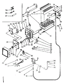 Icemaker Parts parts for Kenmore Refrigerator 106.8768870 (1068768870, 106 8768870) from AppliancePartsPros.com