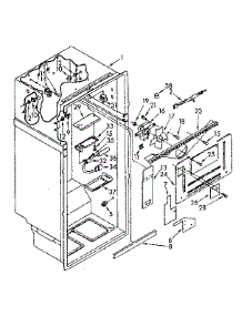 Liner Parts parts for Kenmore Refrigerator 106.8770660 (1068770660, 106 8770660) from AppliancePartsPros.com