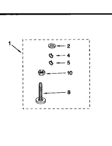 Miscellaneous parts for Kenmore Washer 110.28944890 (11028944890, 110 28944890) from AppliancePartsPros.com