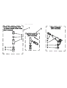 Water System parts for Kenmore Washer 110.28944890 (11028944890, 110 28944890) from AppliancePartsPros.com