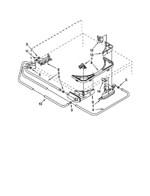 Bleach / Detergent / Rinse Dispenser parts for Kenmore Washer 110.28974891 (11028974891, 110 28974891) from AppliancePartsPros.com