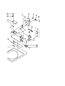 Meter Case parts for Kenmore Washer 110.29072990 (11029072990, 110 29072990) from AppliancePartsPros.com