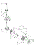 Brake, Clutch, Gearcase, Motor And Pump Parts