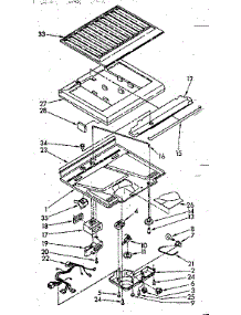 Compartment Separator Parts parts for Kenmore Refrigerator 106.8364712 (1068364712, 106 8364712) from AppliancePartsPros.com