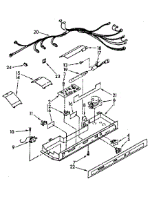 Control Parts parts for Kenmore Refrigerator 106.8482460 (1068482460, 106 8482460) from AppliancePartsPros.com