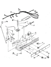 Control parts for Kenmore Refrigerator 106.8492410 (1068492410, 106 8492410) from AppliancePartsPros.com