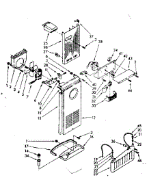 Air Flow Parts parts for Kenmore Refrigerator 106.8532821 (1068532821, 106 8532821) from AppliancePartsPros.com