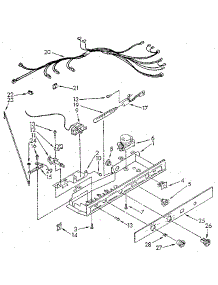 Control parts for Kenmore Refrigerator 106.8552682 (1068552682, 106 8552682) from AppliancePartsPros.com