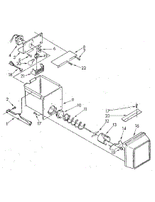 Freezer Interior parts for Kenmore Refrigerator 106.8552682 (1068552682, 106 8552682) from AppliancePartsPros.com