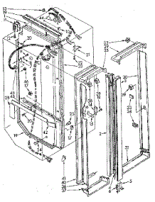 Breaker And Partition Parts parts for Kenmore Refrigerator 106.8556820 (1068556820, 106 8556820) from AppliancePartsPros.com