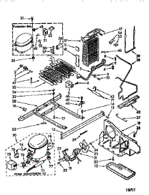 Unit Parts parts for Kenmore Refrigerator 106.85779411 (10685779411, 106 85779411) from AppliancePartsPros.com