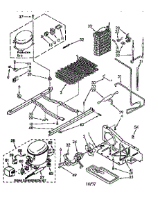 Unit parts for Kenmore Refrigerator 106.8590214 (1068590214, 106 8590214) from AppliancePartsPros.com