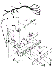 Control parts for Kenmore Refrigerator 106.8590214 (1068590214, 106 8590214) from AppliancePartsPros.com