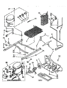 Unit parts for Kenmore Refrigerator 106.8590273 (1068590273, 106 8590273) from AppliancePartsPros.com