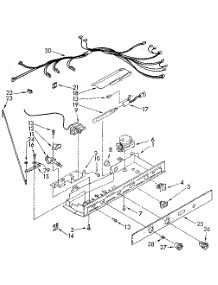 Control parts for Kenmore Refrigerator 106.8590273 (1068590273, 106 8590273) from AppliancePartsPros.com